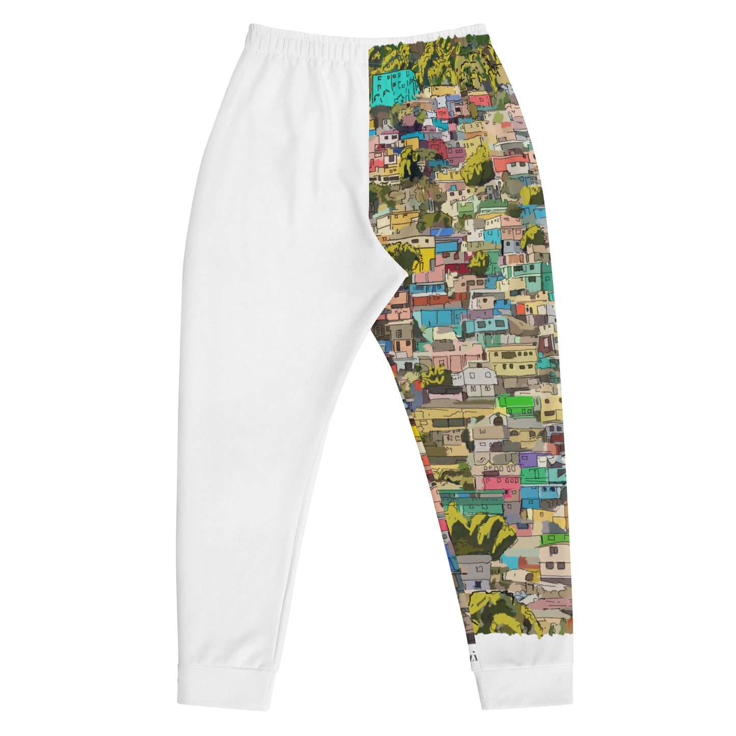 Jalouzi Men White Jogger