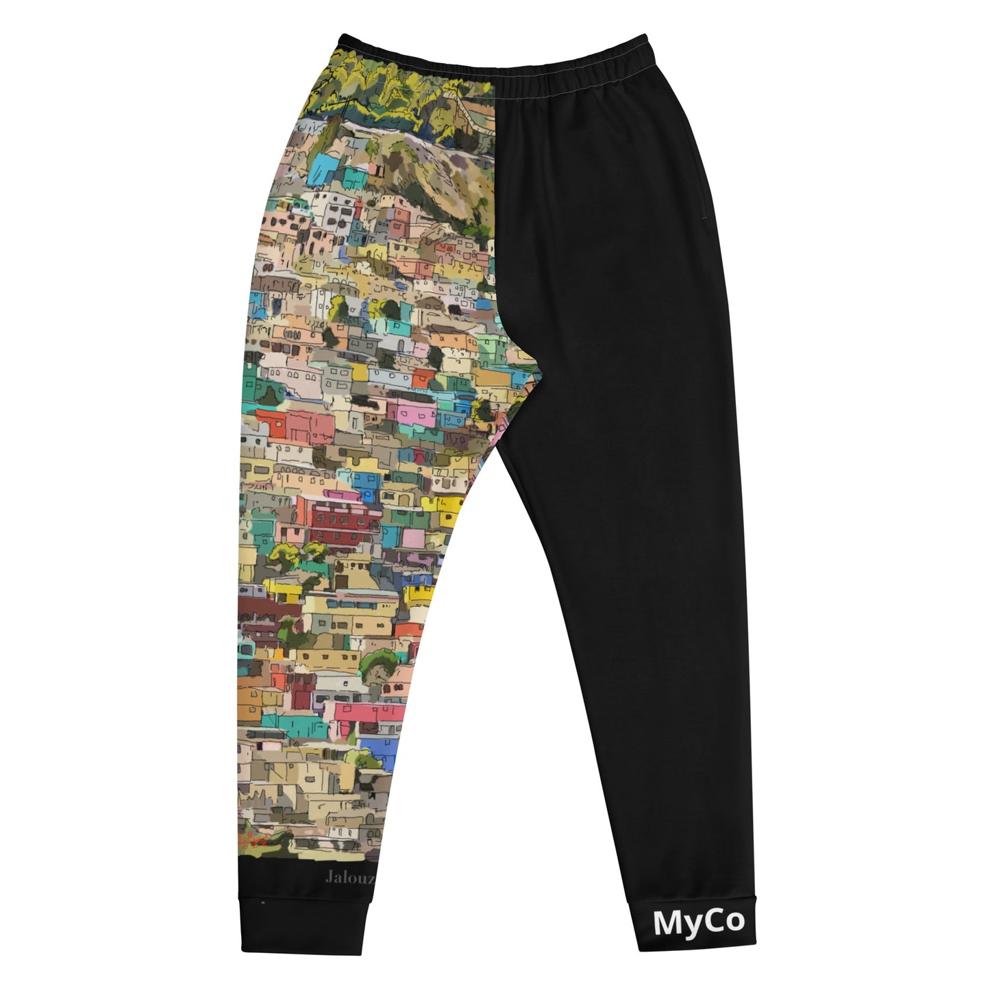 Jalouzi Men Black Jogger
