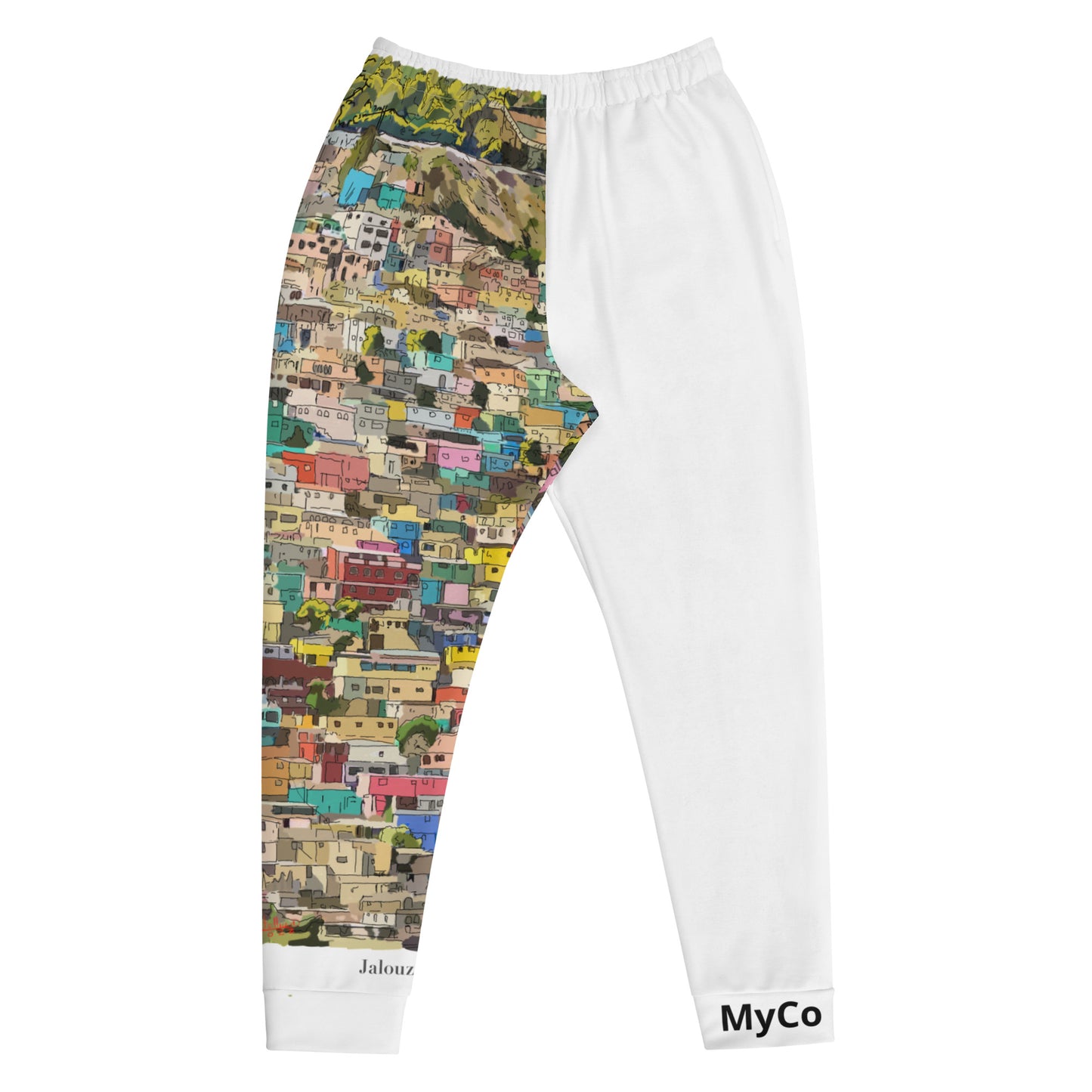 Jalouzi Men White Jogger