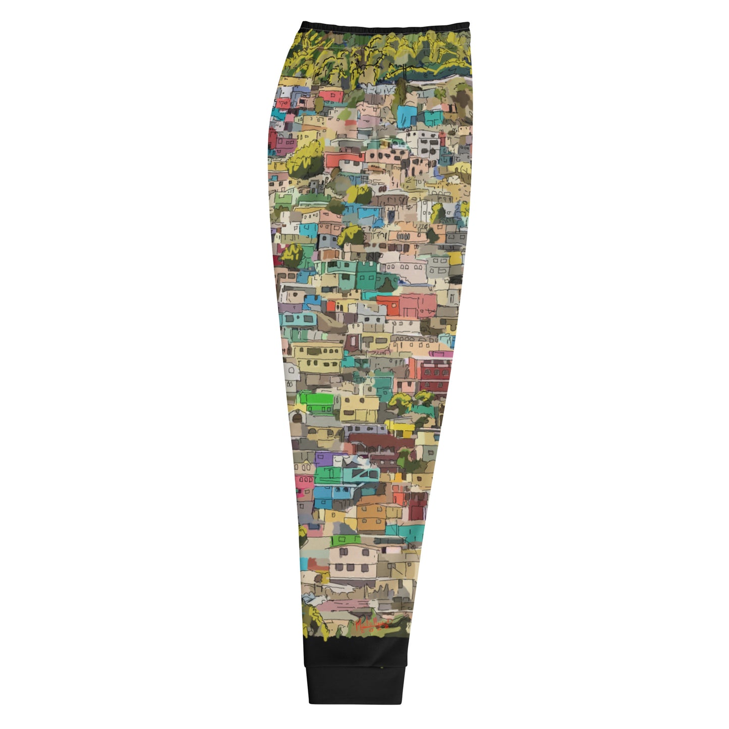 Jalouzi Men Black Jogger