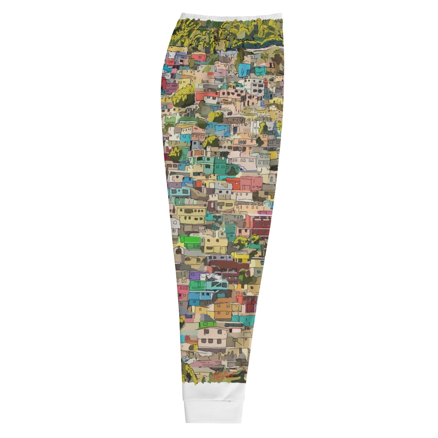 Jalouzi Men White Jogger