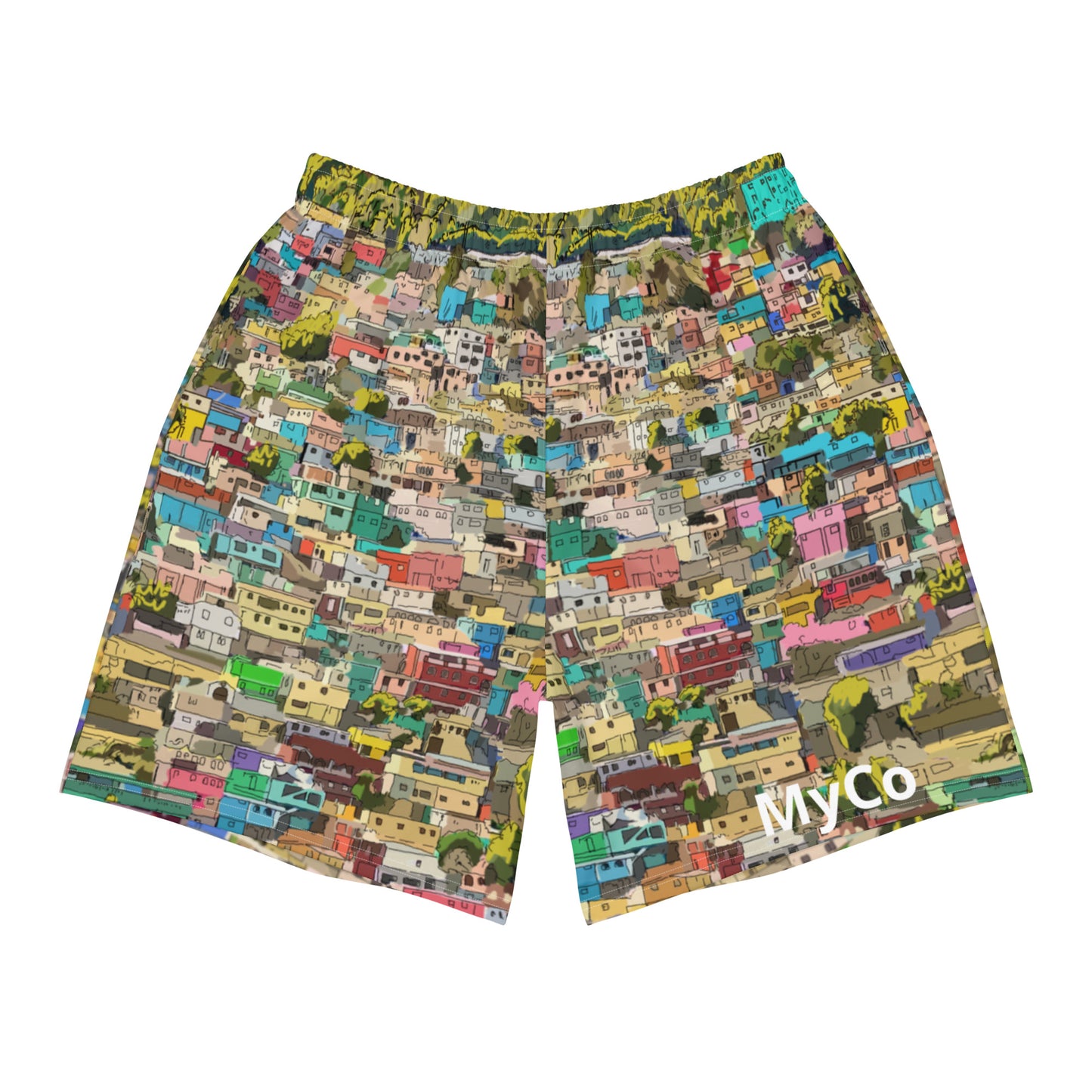 Jalouzi Men Athletic Shorts