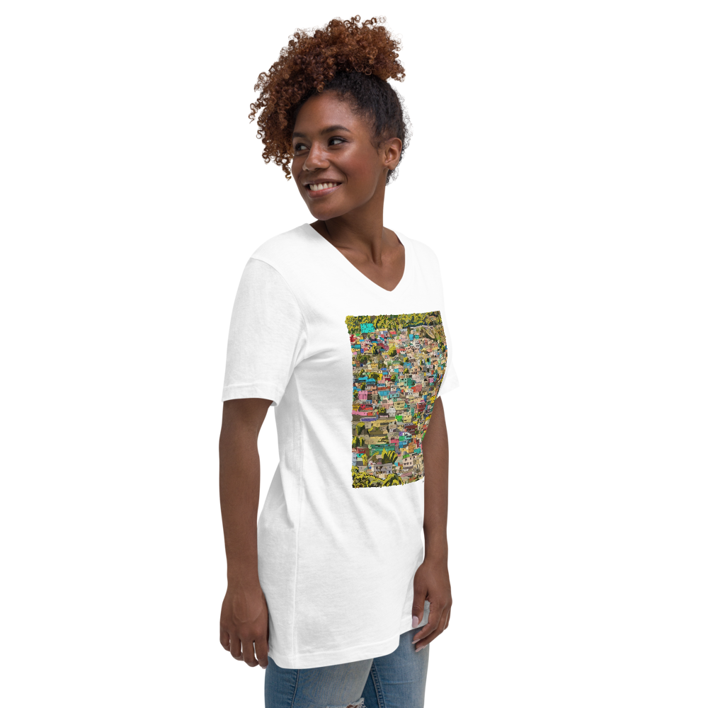 Jalouzi T-Shirt V-Neck Unisex